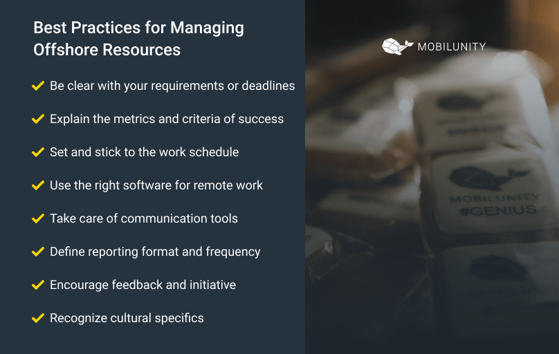 the best practices for managing offshore resources the best practices for managing offshore resources