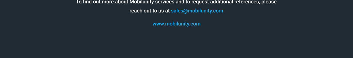 Mobilunity Consultancy Model Advantages 7